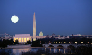 Full moon washington monument dc - full moon free wallpaper