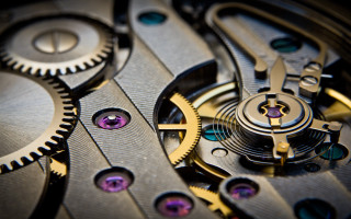 Watch face steampunk macro motion - steampunk free wallpaper for desktop