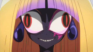 Cartoon character big eyes smile 2 - a long hair free wallpaper