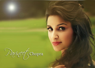 Woman long hair green field - cheng shifa free wallpaper