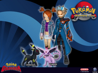 Pokemon group blue black background - a picture of a group free wallpaper