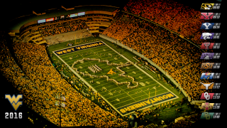 Stadium fans football field banner - tilt shift free wallpaper