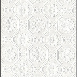 White rococo flower circle blackframe - a white wallpaper free wallpaper