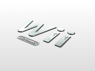 Metal letters numbers white surface - a white surface free wallpaper for desktop