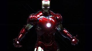 Robot closeup light arms hands - armor free wallpaper