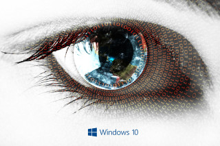 Close up eye computer screen - a close up of a persons eye free wallpaper