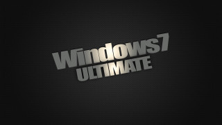 Windows 7 ultimate logo black - ultimate free wallpaper