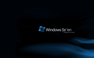 Dark blue windows logo blurry - blue background free wallpaper