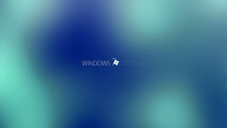 Blurry blue background windows ultimate - ultimate free wallpaper
