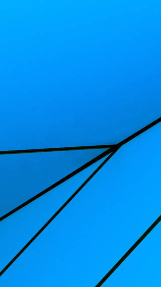 Blue sky plane flying distance - constructivism free wallpaper for mobile