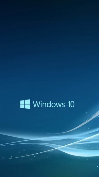 Blue background windows10 logo light - felipe seade free wallpaper for mobile