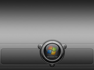 Chrome background black white logo - the bottom of the screen free wallpaper