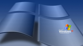 Windows xp logo blue background - computer art free wallpaper for desktop