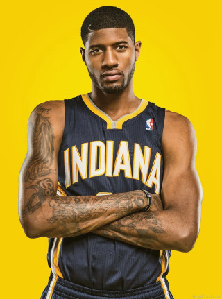 Man tattoos arms crossed yellow - future free wallpaper for mobile