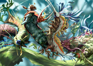 Bugs leaf ground group sitting - craola free wallpaper