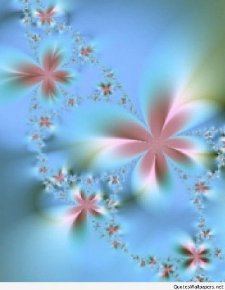 Flower abstract fractals mandelbrot snowflakes - benoit b. mandelbrot free wallpaper for mobile