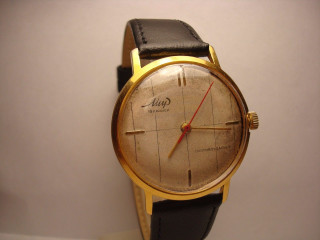 Gold watch black leather allen - analog free wallpaper