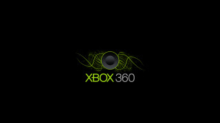 Black background green logo xbox - a green logo free wallpaper