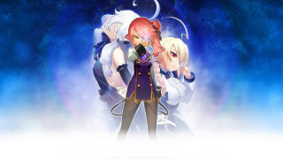 Anime characters blue background stars 4 - a group of anime characters free wallpaper