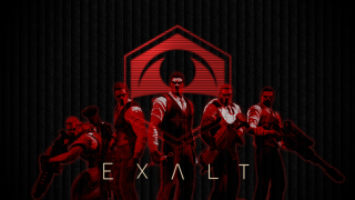 Men suits guns group standing - mass effect free wallpaper for desktop