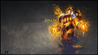 Robot yellow paint splatters stylized - image of a robot free wallpaper