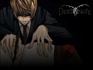 Gothic anime man suit apple - the table free wallpaper for desktop
