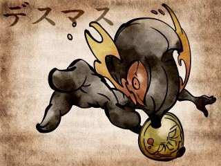 Skateboard fall demon back drawing - back and a demon free wallpaper