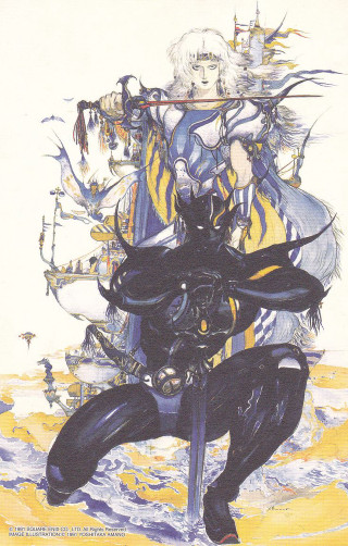 Woman sword demon back drawing - her back free wallpaper for mobile