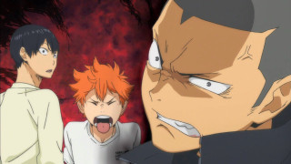 Group people red background demon - neoexpressionism free wallpaper for desktop