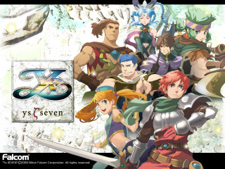 Ys seven group armor swords - eden box free wallpaper for desktop