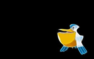 Bird yellow beak blue chest - david gilmour blythe free wallpaper