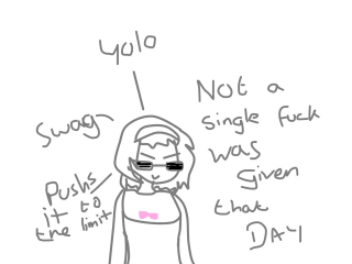 Sad woman drawing note written - professional digital art free wallpaper