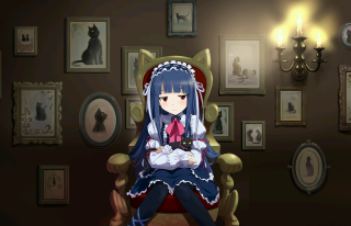 Anime girl chair room pictures - picture free wallpaper