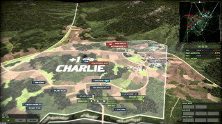 Town map trees buildings red - charles martin free wallpaper