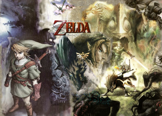 Zelda collage characters video game - their character free wallpaper