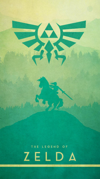 Zelda horse sword bird legend - epic fantasy free wallpaper for mobile