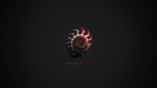 Red black dragon logo black - extreme free wallpaper