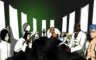 Afrofuturism group of boys labcoat - white wall free wallpaper