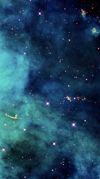 Large star field blue sky - many star free wallpaper