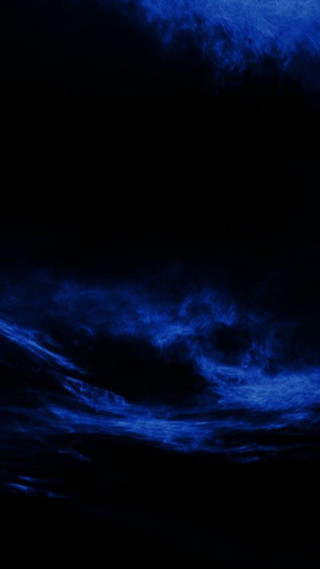 Plane night sky dark clouds - free sky wallpaper for mobile