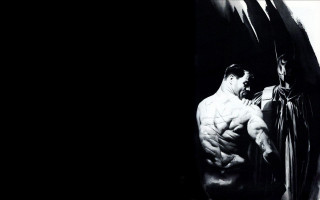 Man batman cave another man - frazetta free wallpaper