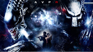 Aliens man gun space background - neoprimitivism free wallpaper