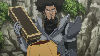 Man armor holding box pumpkin - a man in armor holding free wallpaper