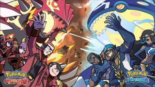 Cartoon group people fire sky - over them free wallpaper