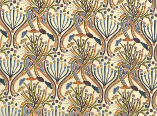 Bird flower pattern side image - a pattern free wallpaper for desktop