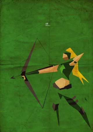 Man bow arrow poster image - diego gisbert llorens free wallpaper for mobile