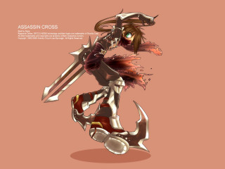 Cartoon character sword dress fantasy 2 - character art free wallpaper