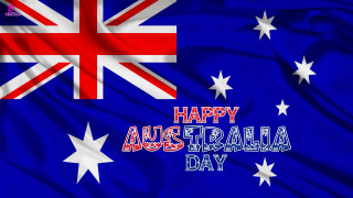 Australia day flag stars background - a flag free wallpaper