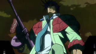 Man holding gun cartoon sky - a man holding free wallpaper