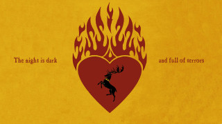 Heart deer fire quote night - a quote free wallpaper
